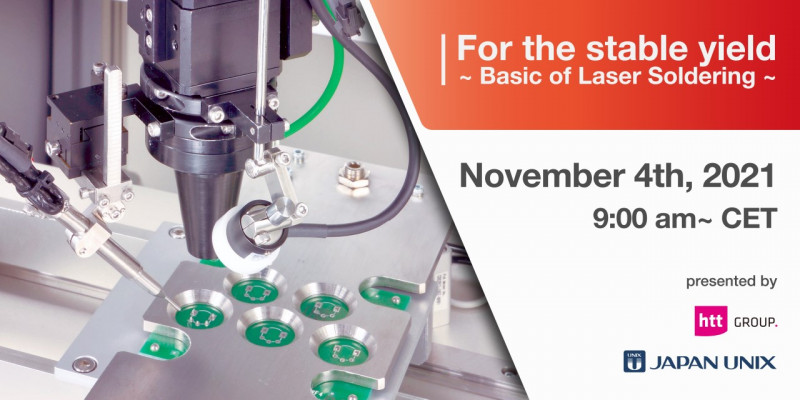 Free Webinar on the Basics of Laser Soldering